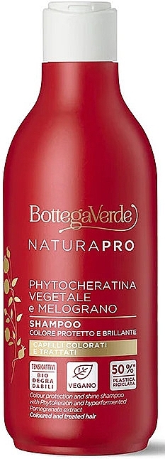 Шампунь для волос - Bottega Verde Natura Pro Pomegranate Extract Shampoo — фото N1