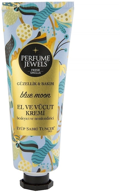 Парфюмированный крем для рук и тела с пчелиным воском и маслом ши - Eyup Sabri Tuncer Blue Moon Cream — фото N1