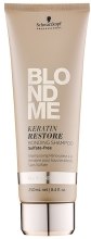 Шампунь - Schwarzkopf BlondMe Keratin Restore Blonde Shampoo — фото N2