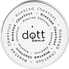 Парфюмированная соевая свеча - Dott Home Roasted Chestnut (мини) — фото N1