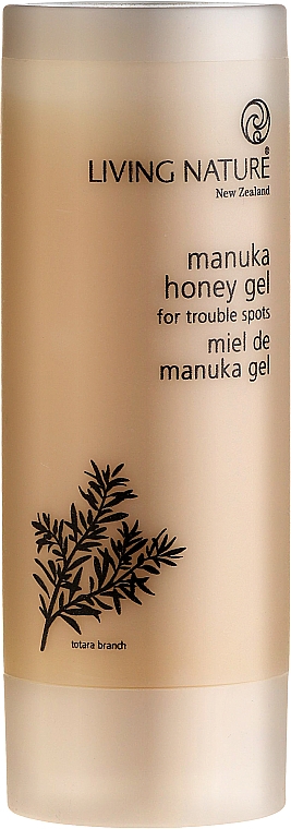 Гель з олією та нектаром мануки для всіх типів шкіри - Living Nature Manuka Honey Gel — фото N3