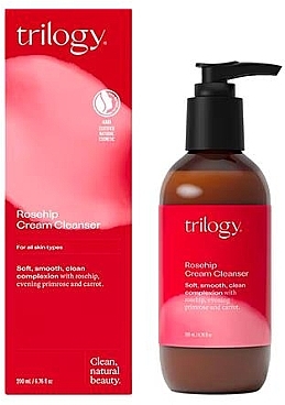 Очищающий крем с шиповником для лица - Trilogy Rosehip Cream Cleanser — фото N2