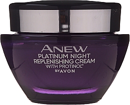 Нічний ліфтинг-крем проти зморщок з протинолом - Anew Platinum Night Replenishing Cream With Protinol — фото N3