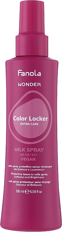 Спрей для волос - Fanola Wonder Color Locker Milk Spray — фото N1
