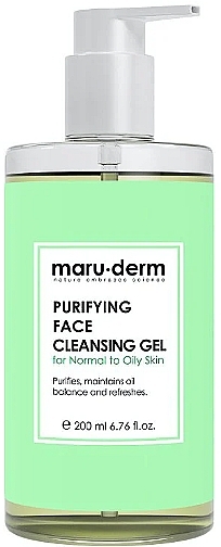 Очищувальний гель для обличчя із саліциловою кислотою - Maruderm Cosmetics Purifying Face Cleansing Gel — фото N1