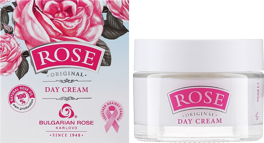 Денний крем для обличчя - Bulgarska Rosa Rose Daily Cream — фото N2