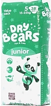 Парфумерія, косметика Підгузки Fun&Care, 5 Junior (15-25 кг), 38 шт. - Dry Bears