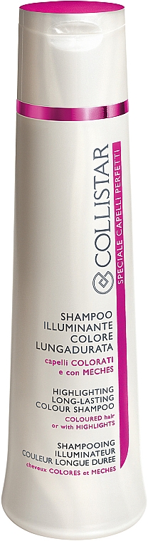 Шампунь для фарбованого волосся - Collistar Highlighting Long Lasting Colour — фото N1