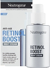 Ночной крем для лица - Neutrogena Anti-Age Retinol Boost Night Cream — фото N2