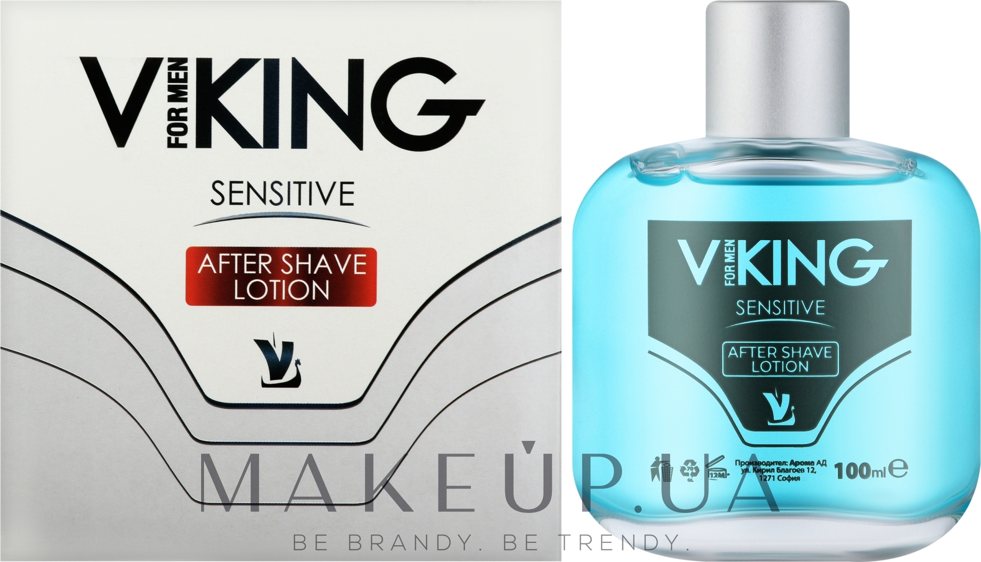 Лосьон после бритья для чувствительной кожи - Aroma Viking Sensitive — фото 100ml