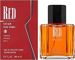 Giorgio Beverly Hills Red for Men - Туалетна вода — фото N4