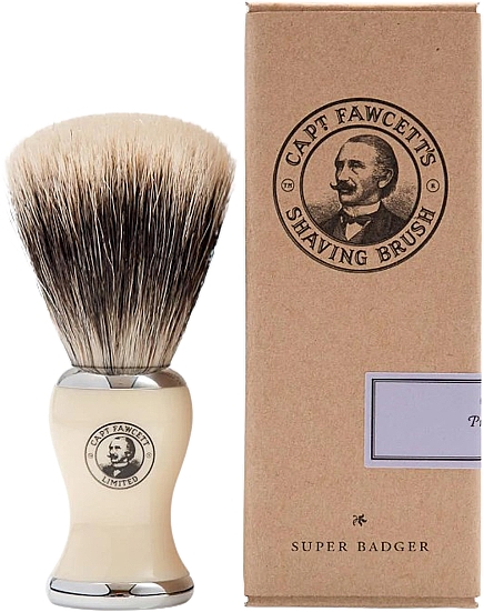 Помазок для бритья - Captain Fawcett Super Badger Shaving Brush — фото N1