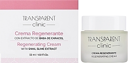 Денний регенерувальний крем для обличчя - Transparent Clinic Regenerating Cream — фото N2