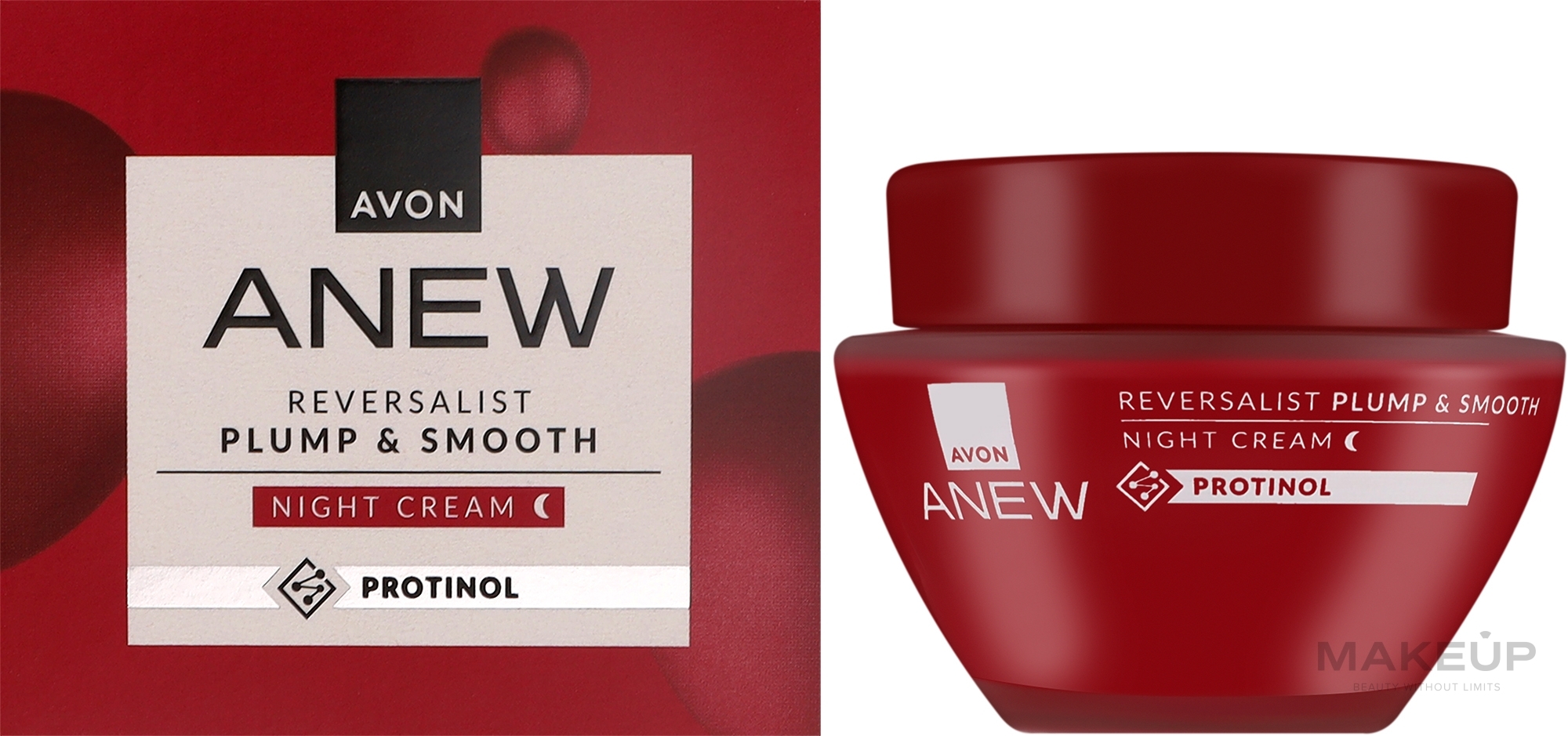 Восстанавливающий ночной крем для лица с протинолом - Avon Reversalist Plump & Smooth Night Cream Protinol — фото 50ml