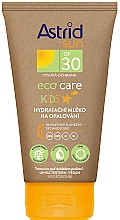 Детское увлажняющее солнцезащитное молочко - Astrid Sun Eco Care Kids SPF30 — фото N1