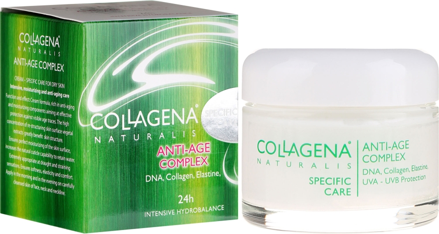 Крем для догляду за сухою шкірою обличчя - Collagena Naturalis Anti-Age Complex Specific Care — фото N1