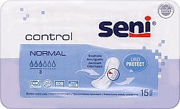Прокладки урологічні "Control Normal", 15 шт. - Seni — фото N1