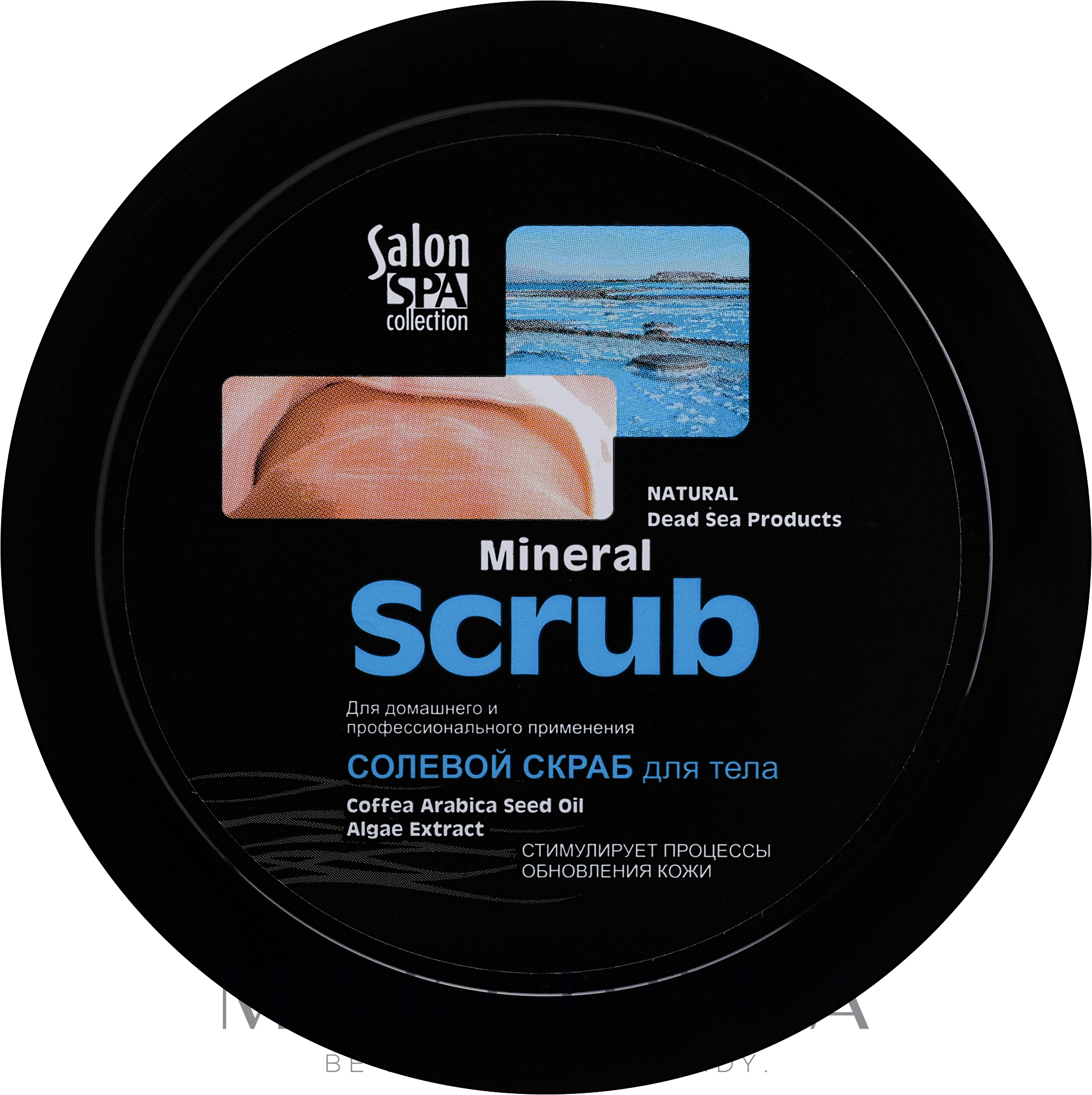 Солевой скраб для тела - Salon Professional SPA collection Scrab — фото 300g