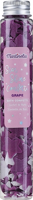 Соль для ванны "Конфетти" - Martinelia Starshine Bath Confetti Grape — фото N1