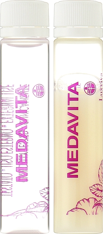 Сыворотка-бустер для блеска и яркости волос - Medavita Luxviva Color Reflection Booster — фото N1