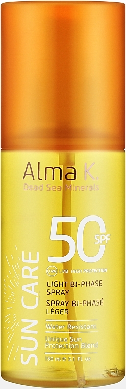 Спрей сонцезахисний двофазний легкий для тіла - Alma K Sun Care Light Bi-Phase Spray SPF50 — фото N1