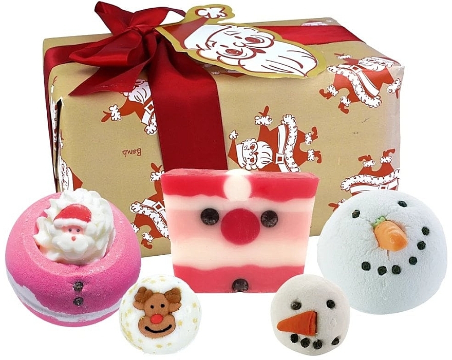 Набір, 5 продуктів - Bomb Cosmetics Claus For Celebration Gift Box — фото N1