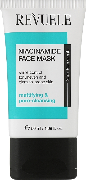 УЦІНКА Маска для обличчя з ніацинамідом - Revuele Niacinamide Face Mask * — фото N1