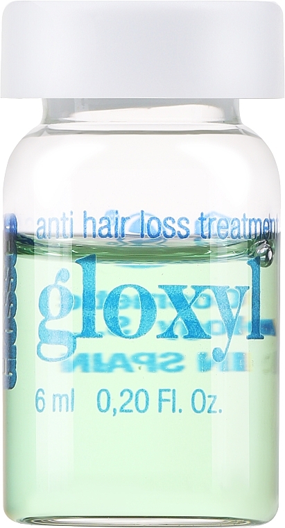 Средство против выпадения волос в ампулах - Glossco Anti Hair Loss Treatment Gloxyl — фото N2