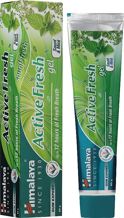 Освіжальна зубна паста-гель - Himalaya Herbals Active Fresh Gel — фото N2