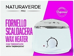 Нагрівач воску - Naturaverde Pro Wax Heather With Thermostat — фото N1