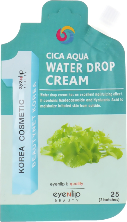 Увлажняющий крем с центеллой азиатской - Eyenlip Cica Aqua Water Drop Cream