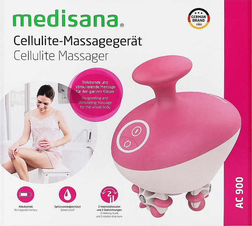 Антицелюлітний масажер - АС 900: в за Україні Medisana купити найкращою ціною
