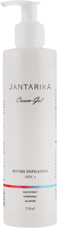 Крем-гель до депіляції - JantarikA Cream-Gel Before Depilation AHA's — фото N1