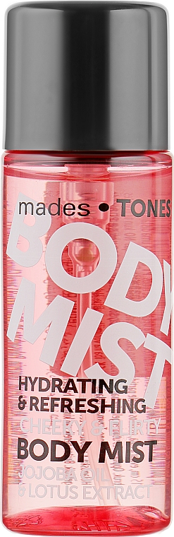 Спрей для тела "Дерзкий-Кокетливый" - Mades Cosmetics Tones Body Mist Cheeky&Flirty