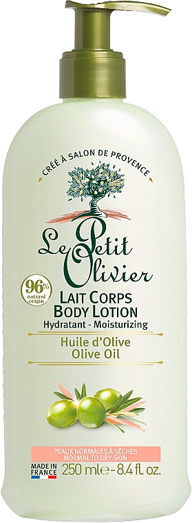 Молочко для тіла "Оливкова олія" - Le Petit Olivier Lait Corps Huile D'Olive