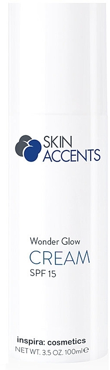 Інтенсивно зволожуючий ліфтинг-крем - Inspira:cosmetics Skin Accents Wonder Glow Cream SPF15 — фото N3