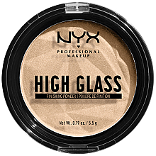 Духи, Парфюмерия, косметика УЦЕНКА Пудра для лица - NYX Professional Makeup High Glass Finishing Powder *