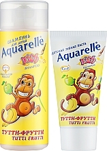 Дитячий подарунковий набір "Тутті-фрутті" - Sts Cosmetics Aquerelle Kids (shmp/200ml + past/50ml + pazl) — фото N2