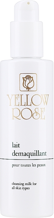 Молочко для снятия макияжа для всех типов кожи - Yellow Rose Cleansing Milk — фото N1