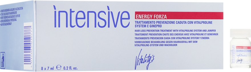 Лосьйон для лікування випадіння волосся - vitality's Intensive Energy Forza — фото N1