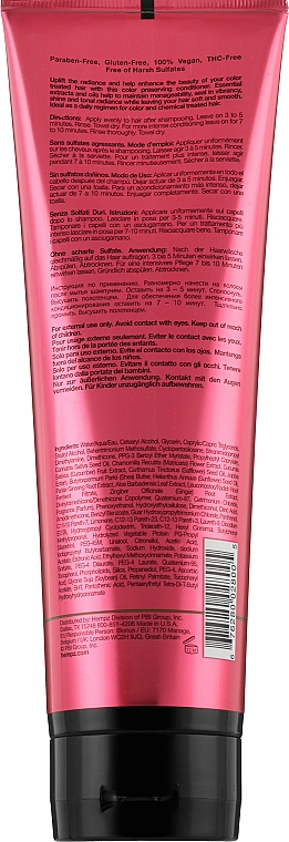 Кондиціонер "Грейпфрут і малина" для збереження кольору та блиску фарбованого волосся - Hempz Blushing Grapefruit & Raspberry Creme Conditioner — фото N2