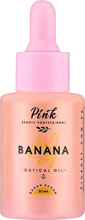 Масло для кутикулы "Banana" - Pink Cutical Oil — фото N2