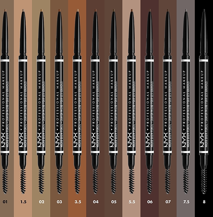 УЦІНКА Ультратонкий олівець для брів - NYX Professional Makeup Micro Brow Pencil * — фото N15