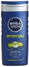 Гель для душа "Энергия горной реки" для мужчин - NIVEA MEN Energy 2 in 1 Shower Gel — фото N2