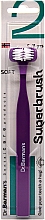 Трехсторонняя зубная щетка, компактная, фиолетовая - Dr. Barman's Superbrush Compact — фото N1