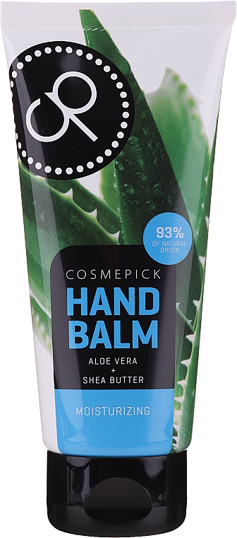 Бальзам для рук с экстрактом алоэ вера и масла Ши - Cosmepick Hand Balm Aloe Vera&Shea Butter — фото N1