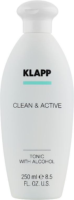 УЦЕНКА Тоник для лица - Klapp Clean & Active Tonic with Alcohol * — фото N5