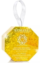 Пінна багаторазова губка для душу "Півонія" - Spongelle Private Reserve Collection Peony Flower — фото N1