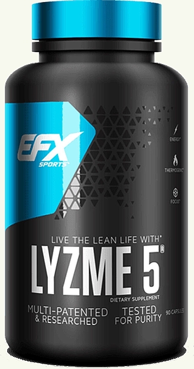 Пищевая добавка в капсулах - EFX Sports Lyzme 5 — фото N1