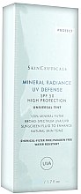 Духи, Парфюмерия, косметика Солнцезащитный флюид для лица - SkinCeuticals Mineral Radiance UV Defense SPF50